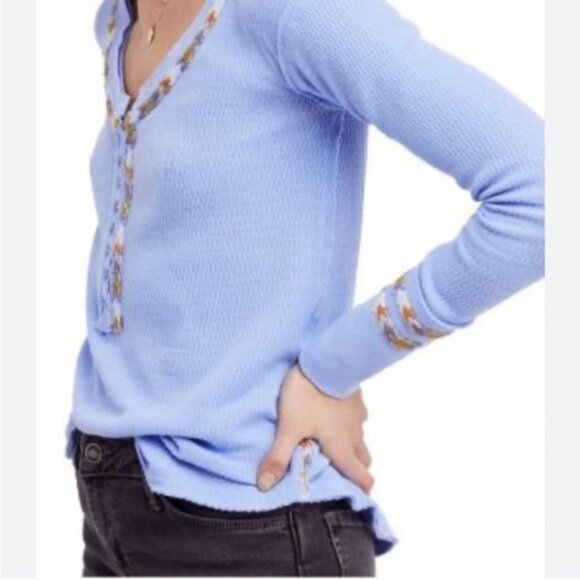 Free People rainbow thermal - Picture 2 of 4